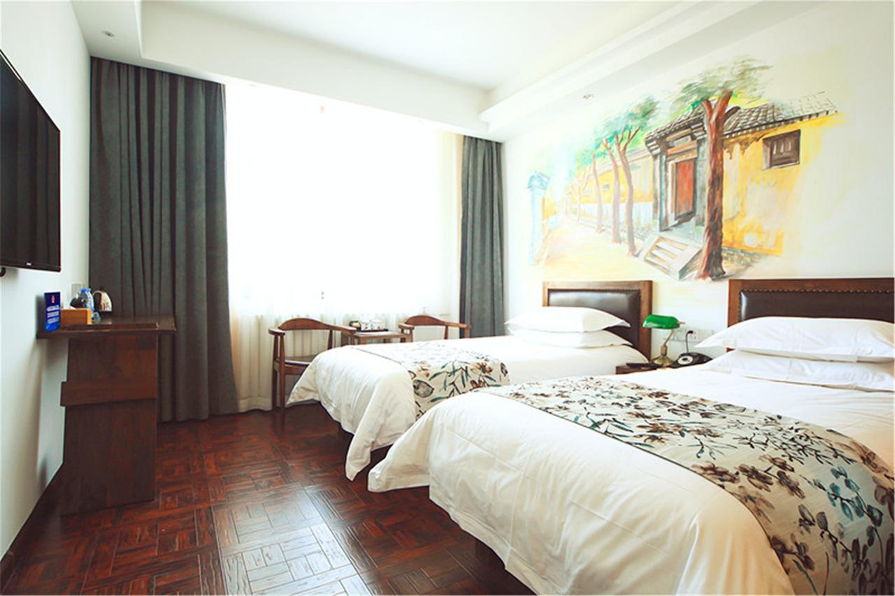 Nostalgia Hotel Near Tianjin Polar Ocean Word- Tianjin Fonte Joy World, 10 Minutes Drive Away From Tianjin Tanggu High-Speed Railway Station, Free Ice-Cream, Mineral Water, Snacks And Laundry Service, English Communication Well ภายนอก รูปภาพ